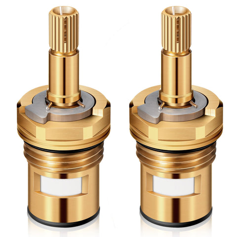 Enhon faucet cartridge two-pack front view for quick bathroom repairs