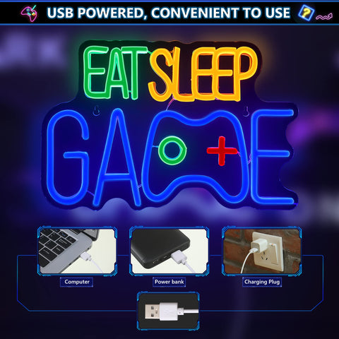Enhon blue neon sign offers 8 dynamic modes for customizable ambience