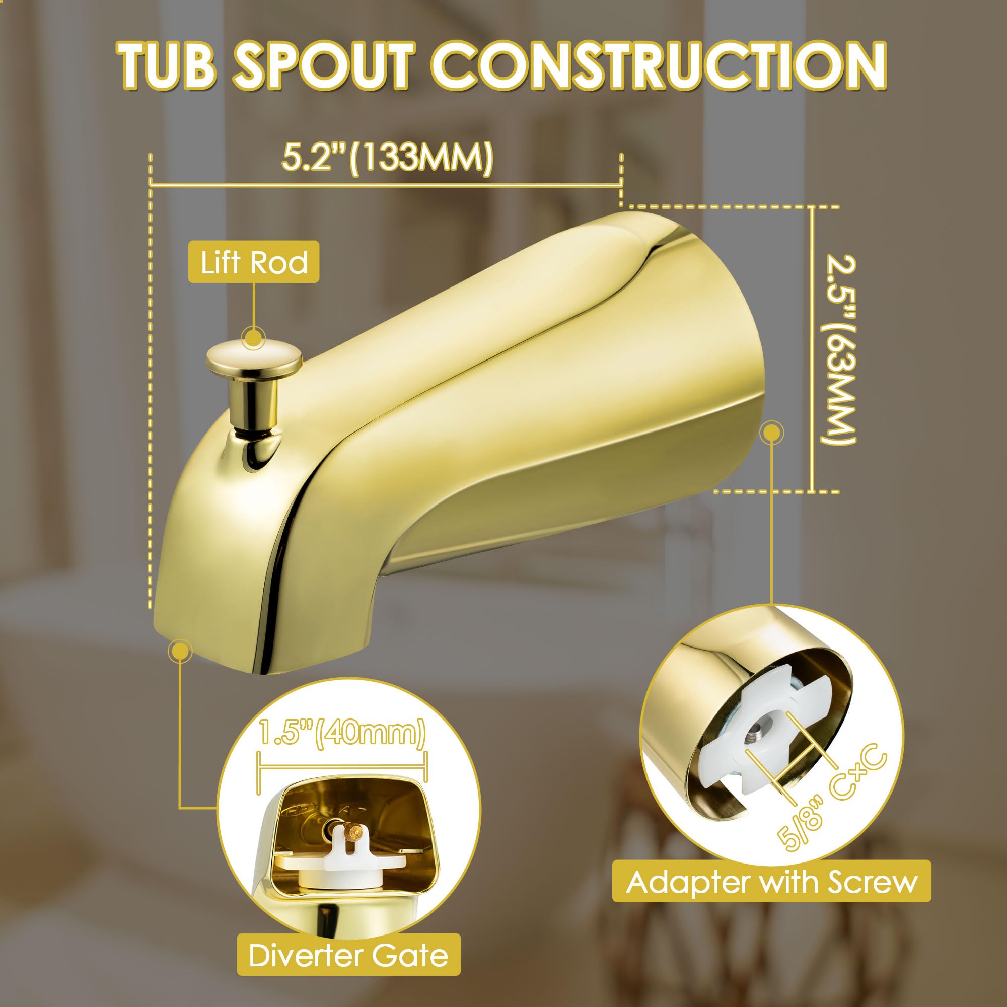 Enhon hex wrench included supports fast, tool-assisted installation.