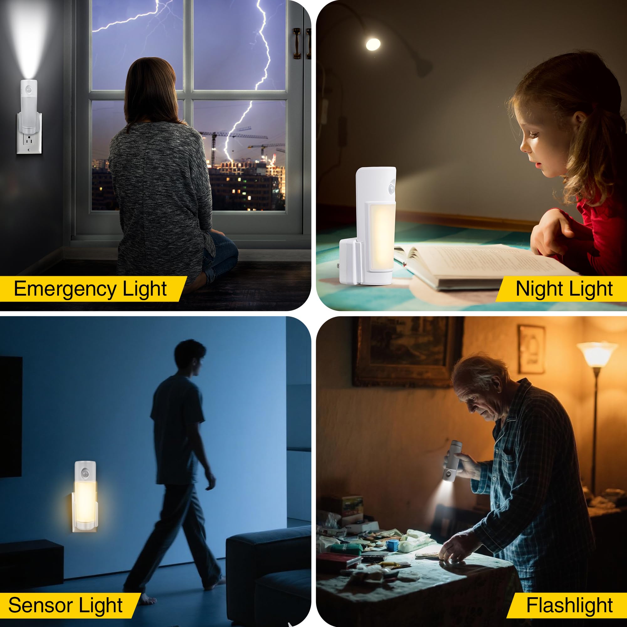 Enhon hurricane preparedness light for reliable nighttime illumination