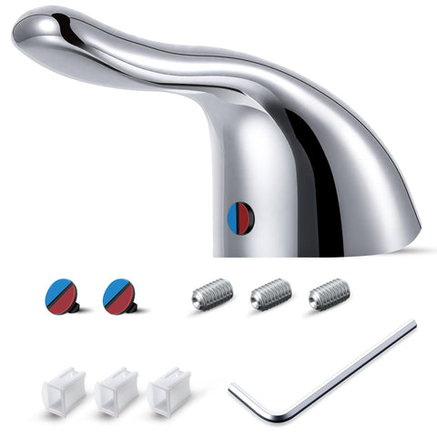 Enhon lever-handle-kit-chrome-finish improves faucet usability with a modern look.