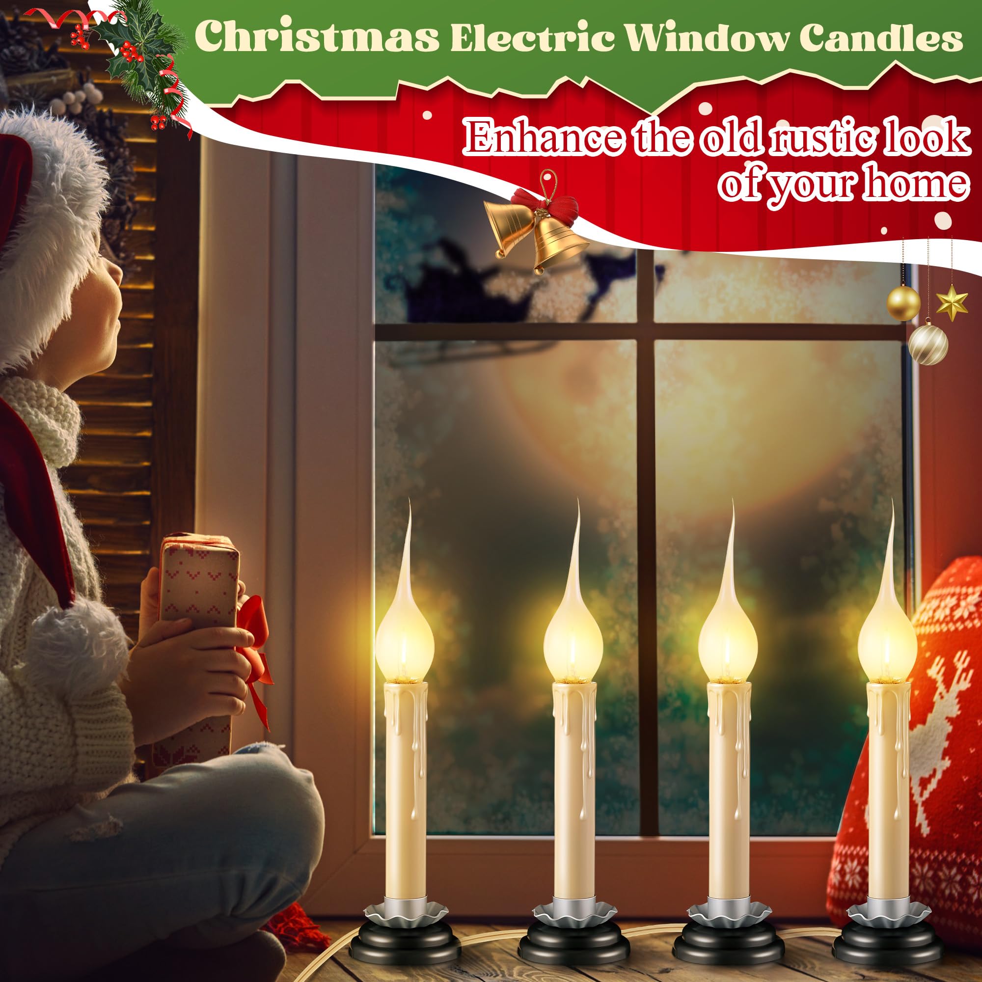 Enhon reusable electric candles keep decor bright year after year