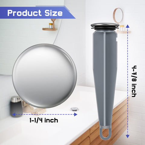 Enhon chrome finish adds a polished look to your sink.
