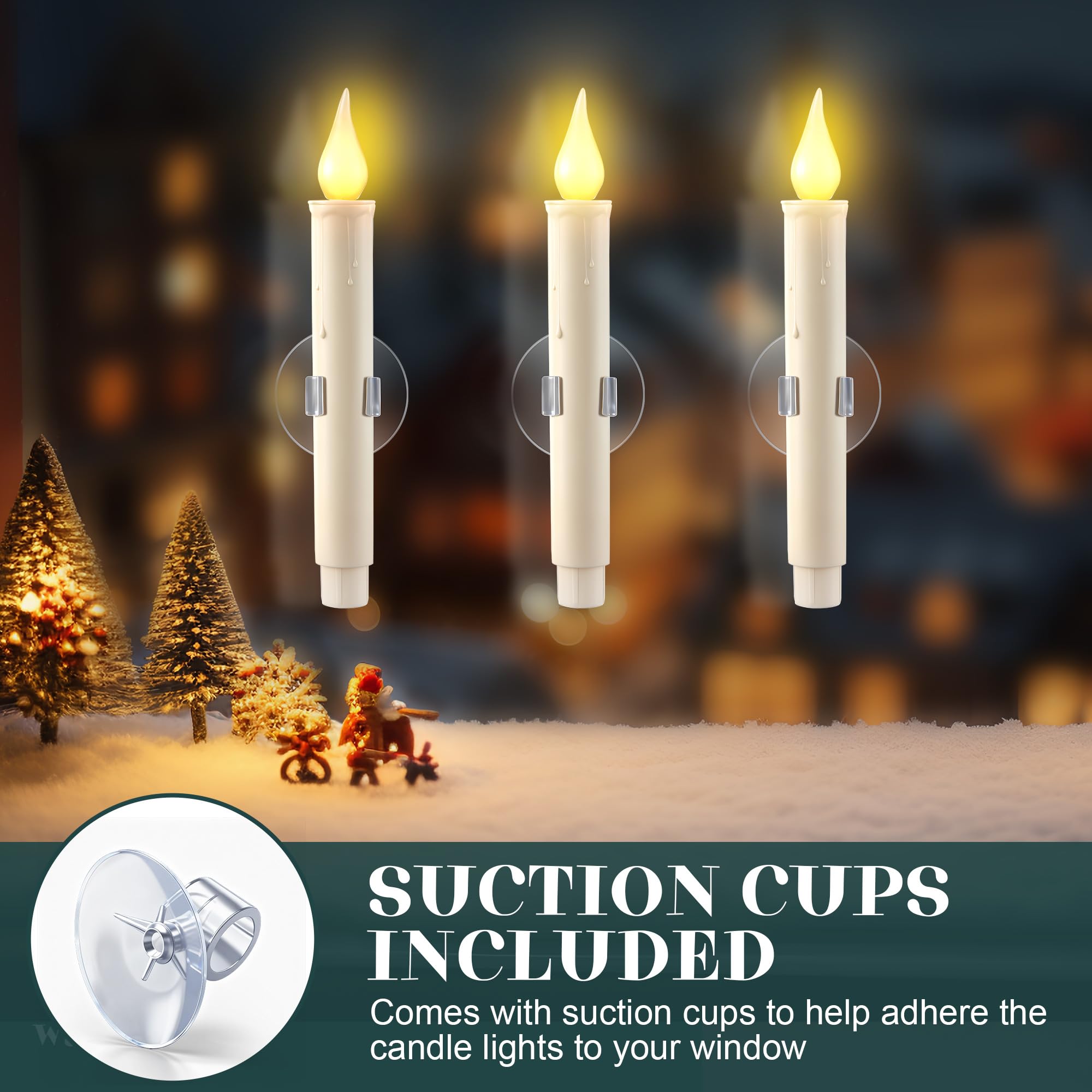 Enhon flame-free candles offer safe lighting for homes with kids and pets.