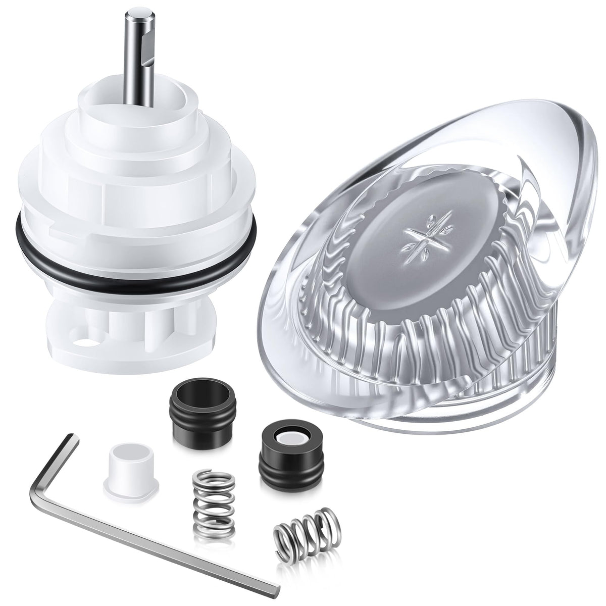 Enhon shower faucet repair kit image—complete rebuild for smooth water flow and easy installation.