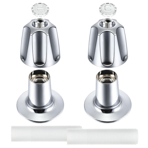 Enhon shower knob 2-piece replacement package for quick bathroom refresh.