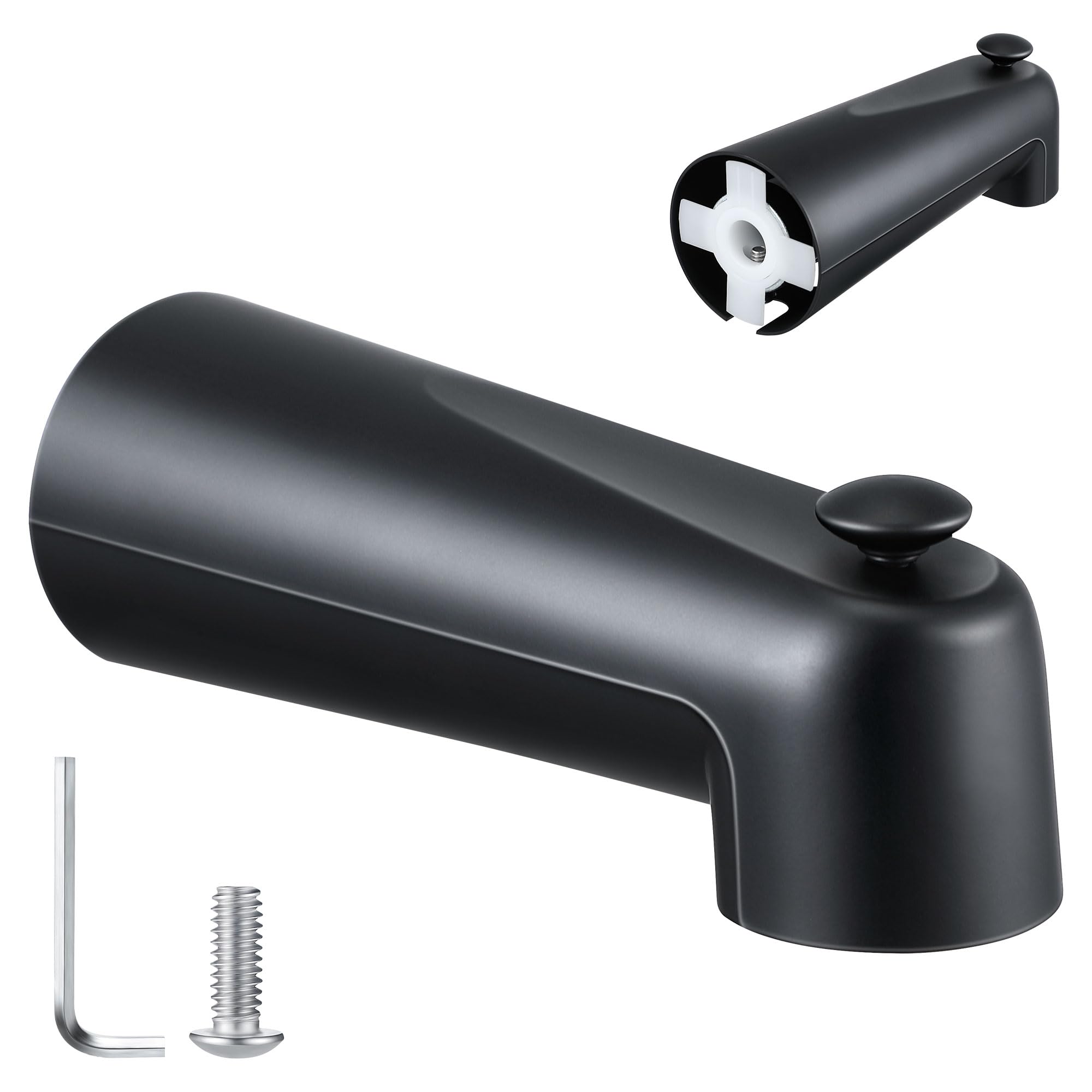 Enhon slip-on tub spout with diverter for Moen, smooth water flow and easy use.
