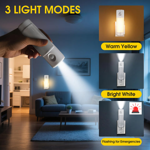 Enhon warm night light mode creates a cozy glow