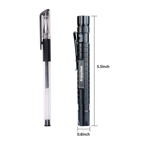 Enjoydeal pen-light one-switch operation for quick lighting.