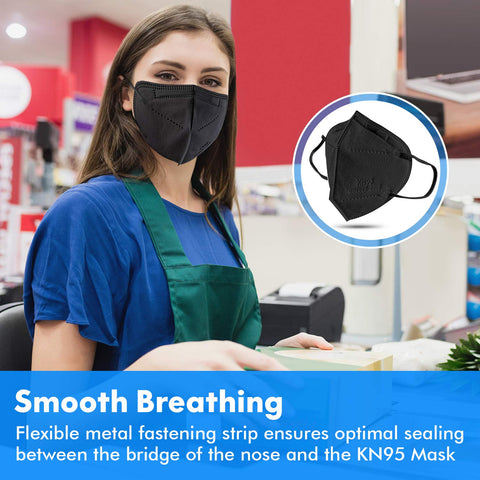 Enlove mask uses breathable mesh composite fabric for year-round comfort.