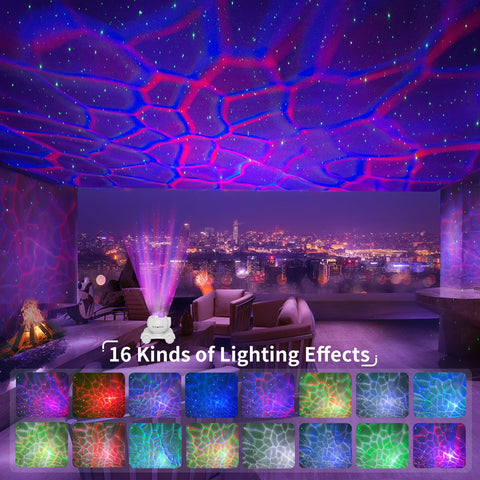 ENOKIK Star Projector with Bluetooth speaker for mood-setting nights.