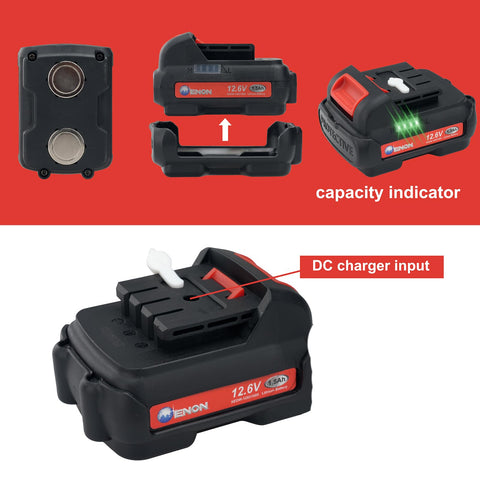 ENON durable steel alloy construction for long-lasting performance.