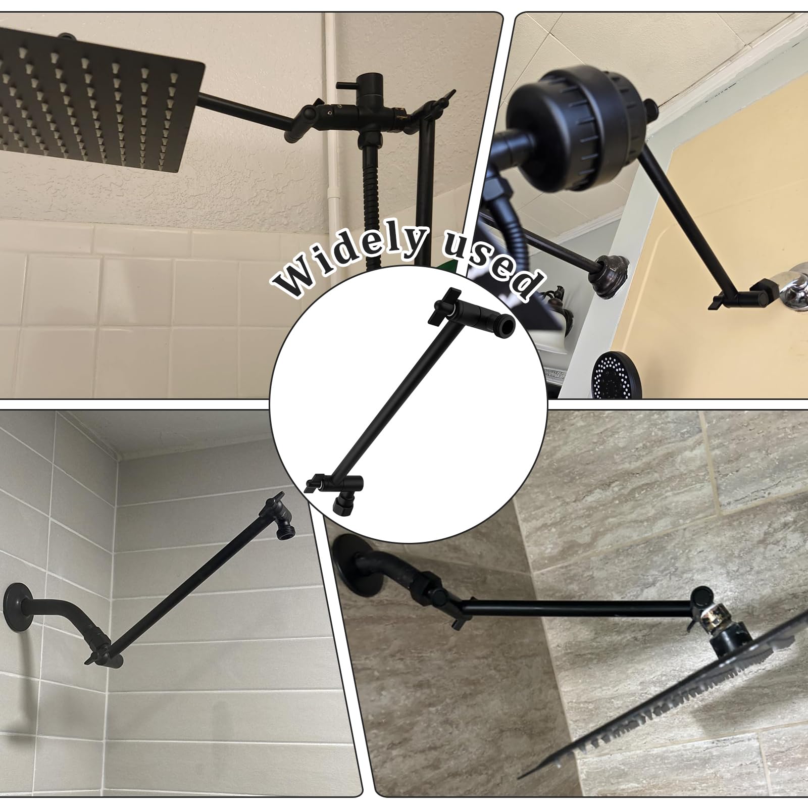 Enoughmen compatibility with standard shower heads, broad versatility for renovations.