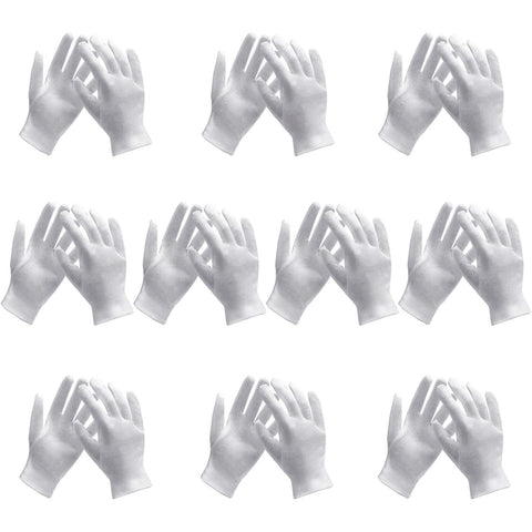 ENPOINT archival gloves packaging showing ten pairs for bulk handling