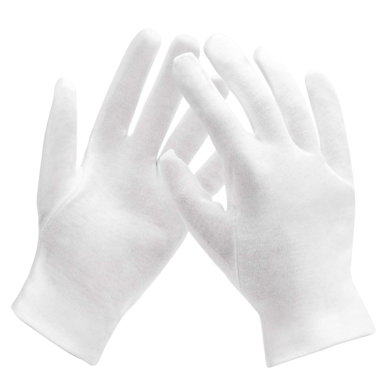 ENPOINT gloves during coin inspection protect surfaces from fingerprints