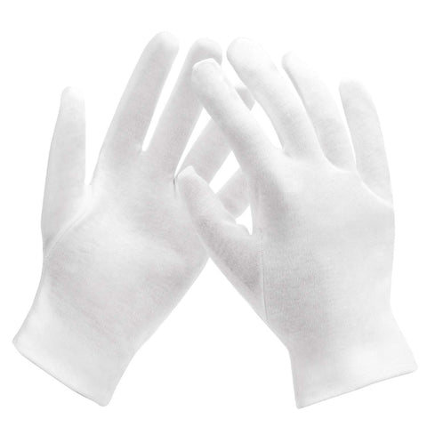 ENPOINT gloves during coin inspection protect surfaces from fingerprints