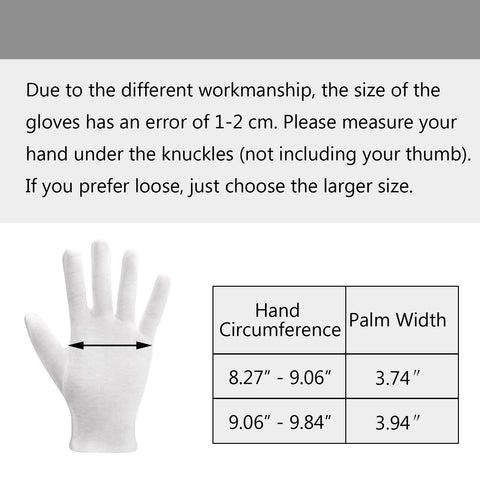 ENPOINT gloves used for jewelry inspection to avoid fingerprints