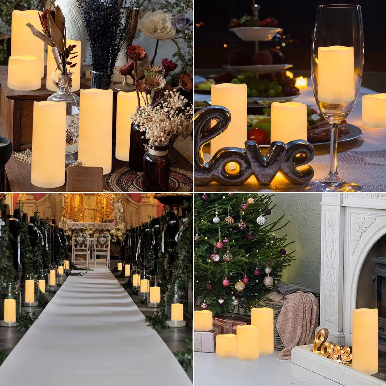 Enpornk outdoor flameless candle with waterproof shell endures rain and sun.