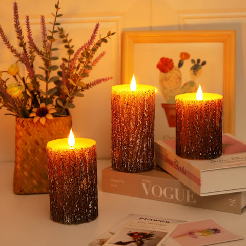 Enpornk remote control for candles enables easy timing and setup.