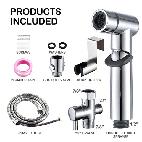 ENSCFUNNY wall-mount clip keeps the device neatly stored beside the toilet.