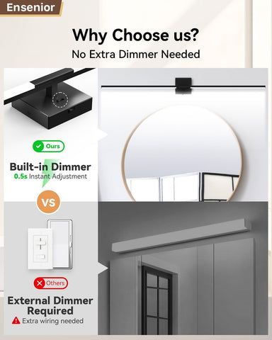 Ensenior 5-year warranty included with dedicated customer support for this light.