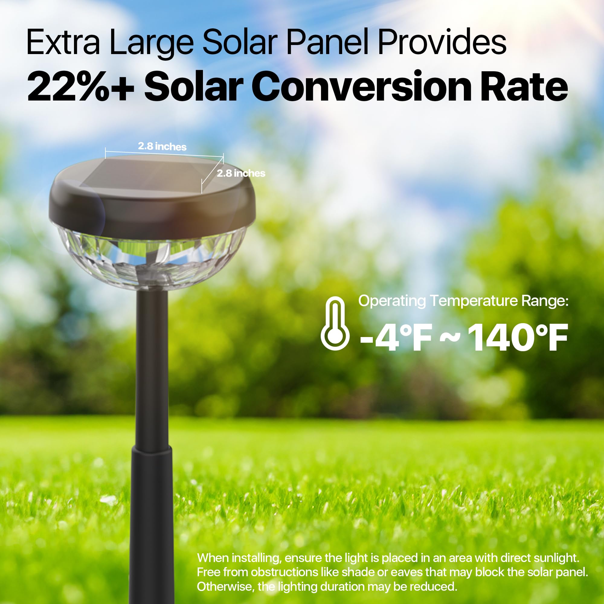 Ensenior flower bed lighting accents borders with weatherproof reliability.