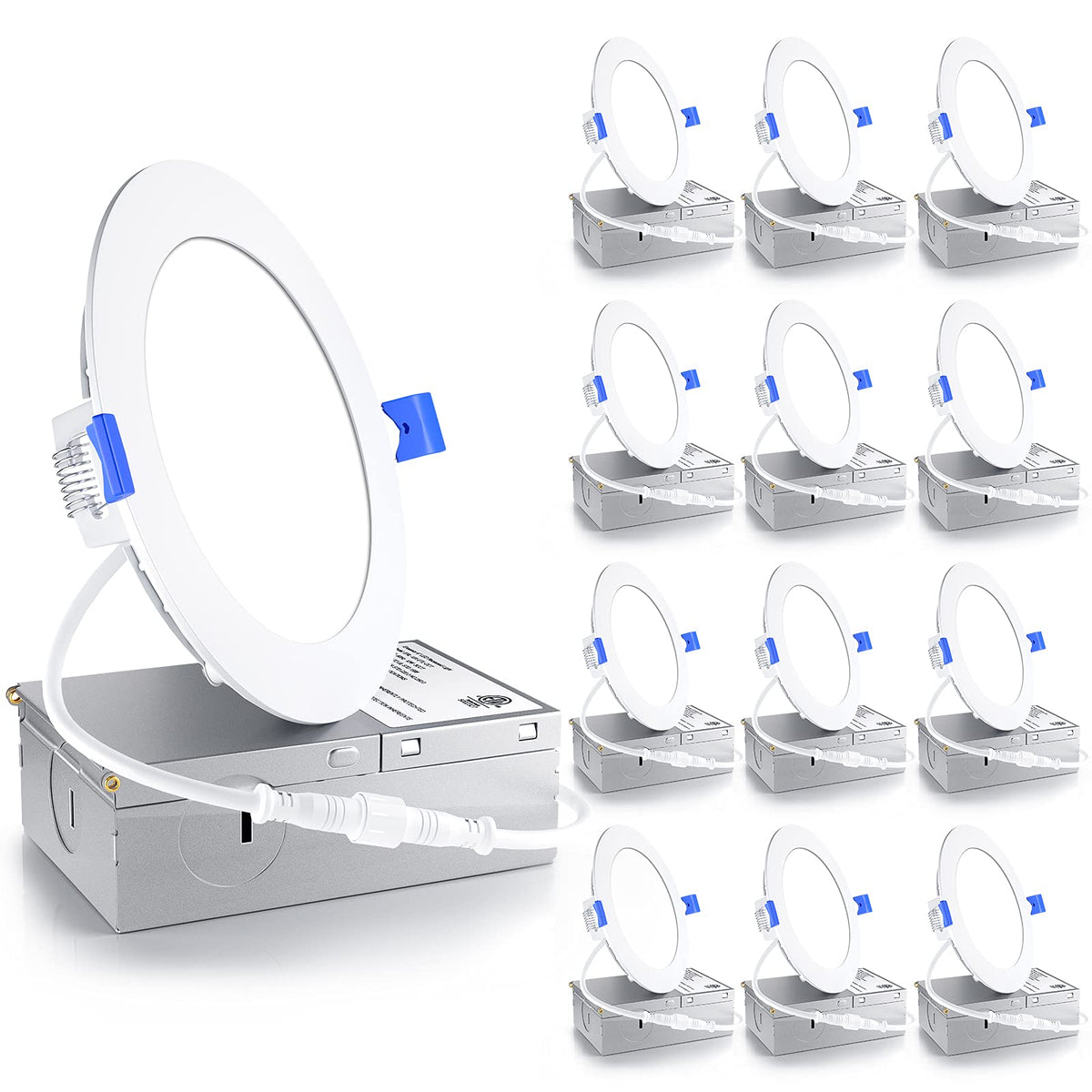 Ensenior ERL-9X LED wafer light dimmable with 750lm output