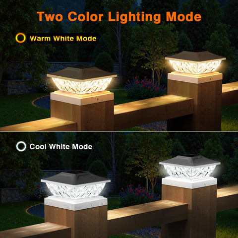 ENSLI post cap light delivers bright LED output for pathways and decks