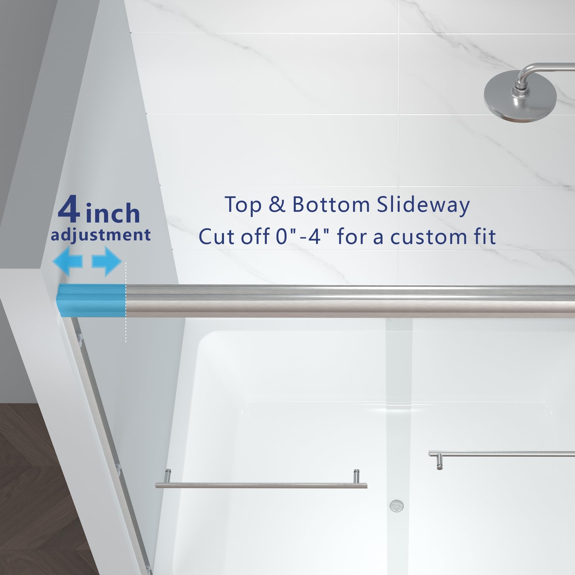 ENSO SENKA brushed nickel hardware adds durable, modern styling.