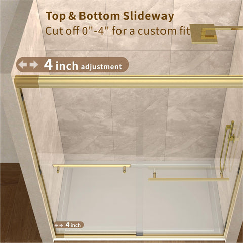 ENSO SENKA tempered glass 6mm with easy-clean coating reduces water spots
