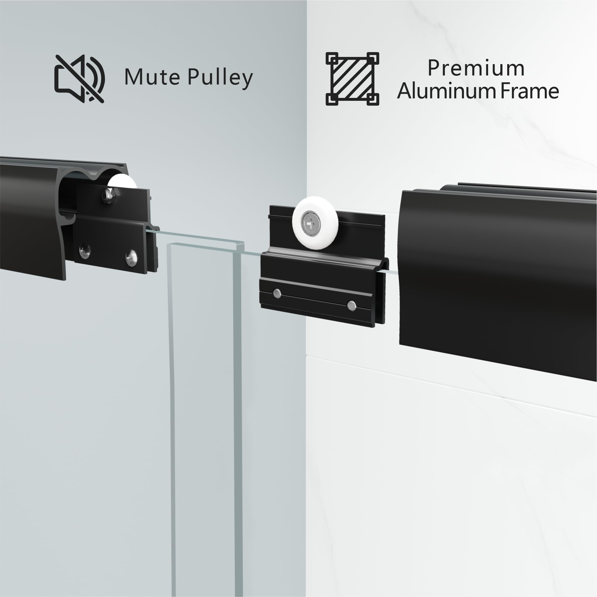 ENSO SENKA built-in threshold locks moisture and keeps floor dry.