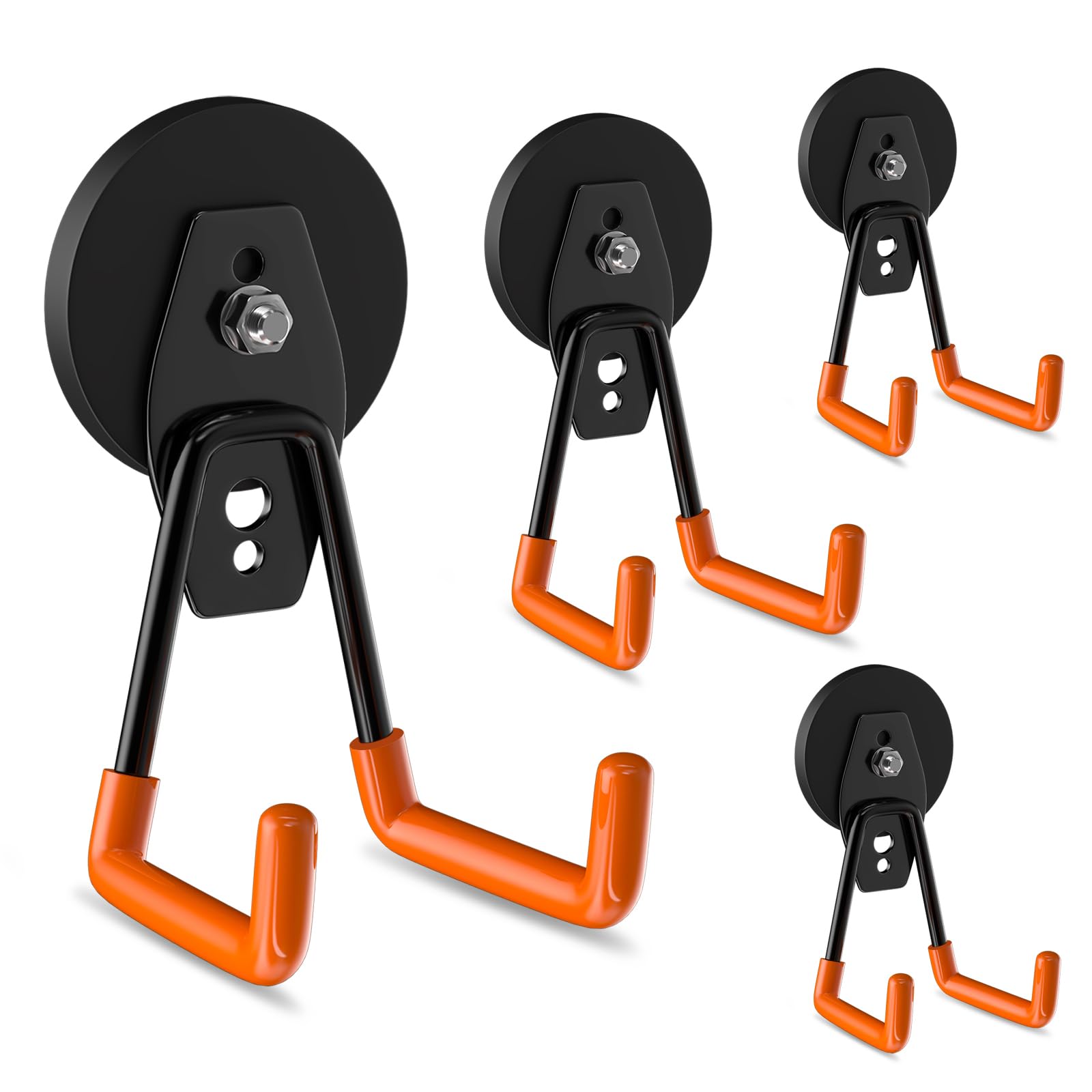 ENUODA strong magnetic hooks pack keeps tools organized on steel surfaces.