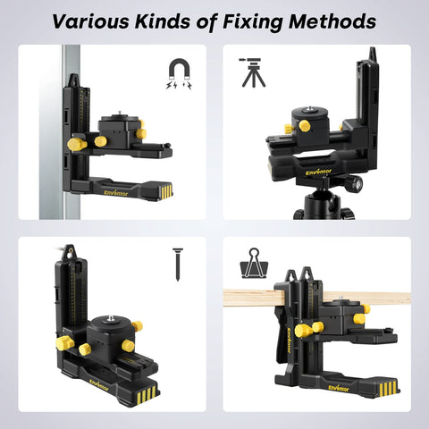 Enventor height adjustment knob enabling quick height setting.