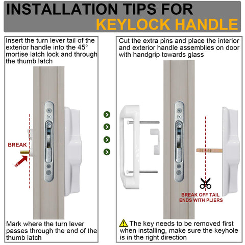 Eockatoo 45-degree mortise lock detail shows robust security linkage
