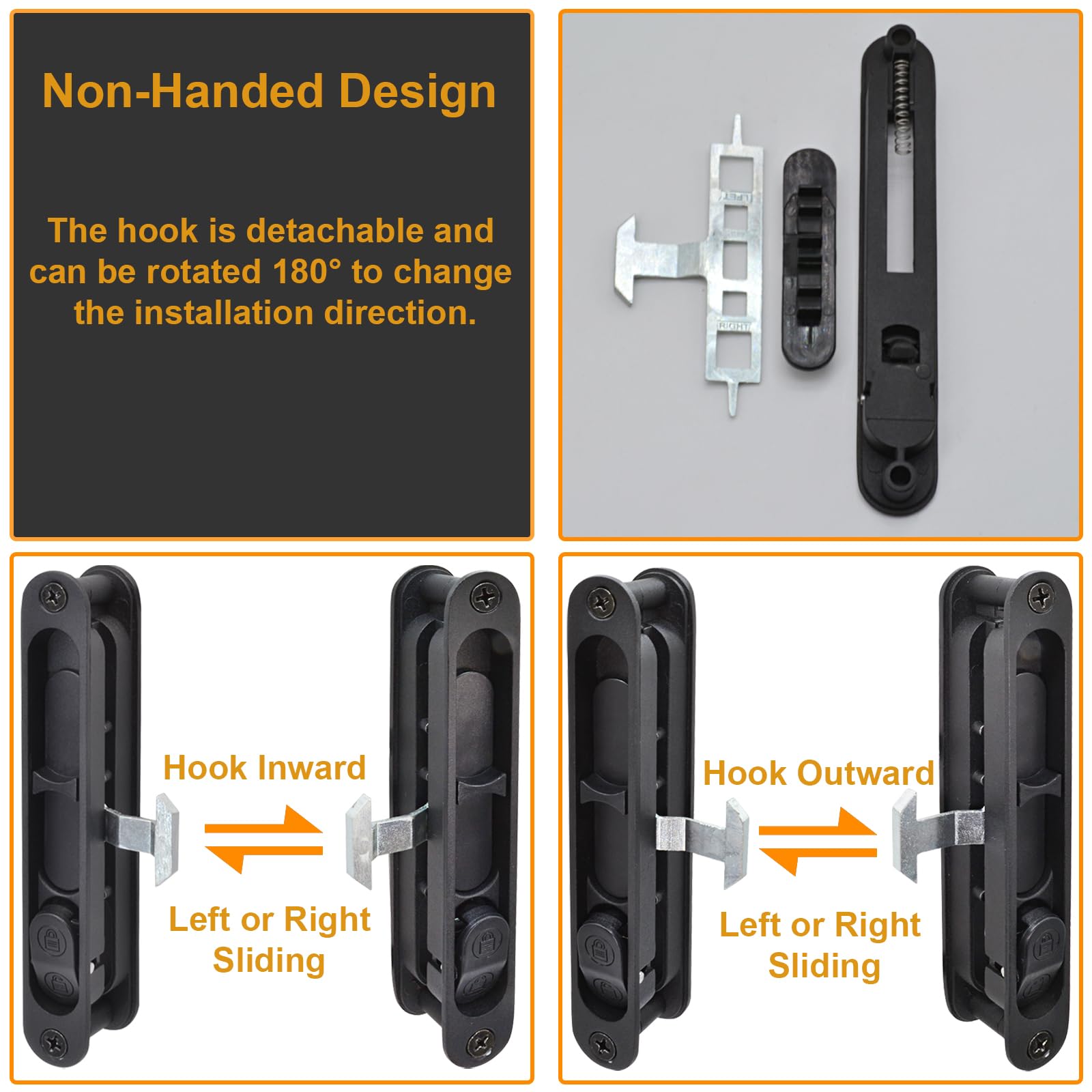 Eockatoo 5-1/8 inch center mounting holes ensure compatibility.