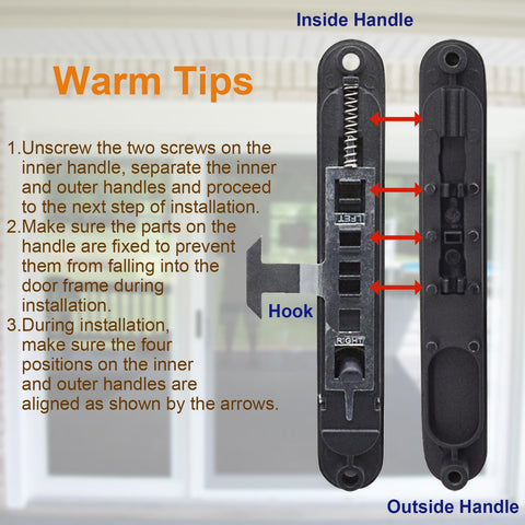 Eockatoo fits doors from 15/16 to 1-1/8 inches thick.