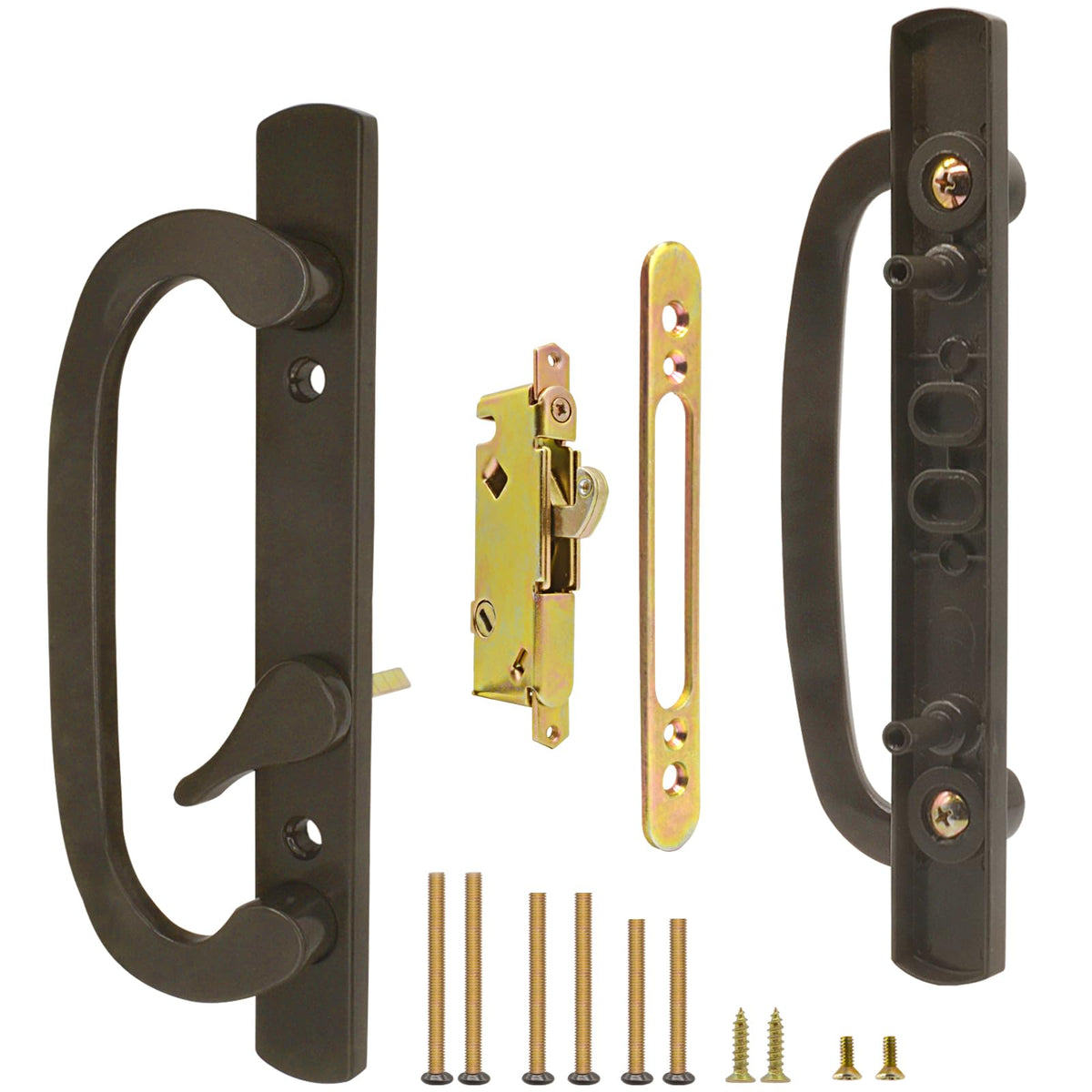 Eockatoo patio door handle with mortise lock offers secure, stylish entry for sliding doors