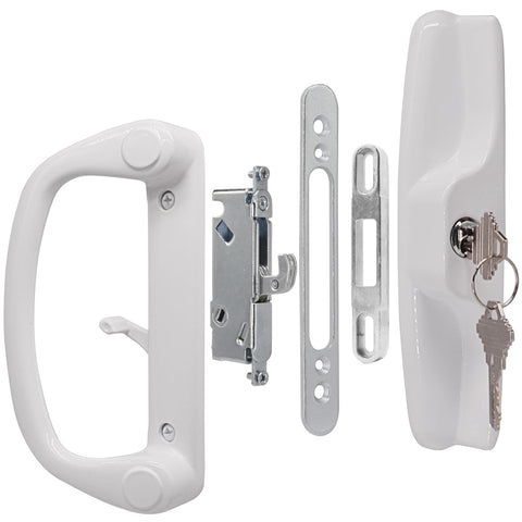 Eockatoo exterior pull handle for secure patio door access