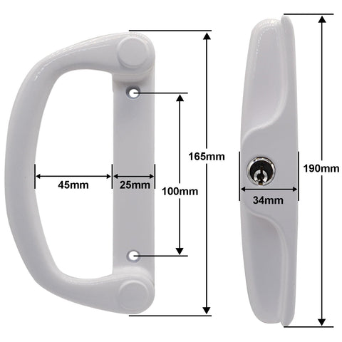 Eockatoo interior thumb latch for smooth, non-handed operation