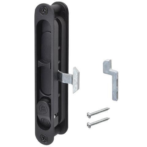 Eockatoo sliding screen door handle with latch, front view for easy replacement.