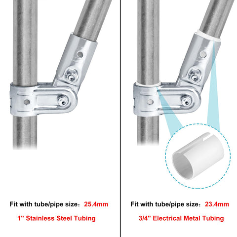 eoere clamp assembly showing adjustable fit and secure grip on tubing