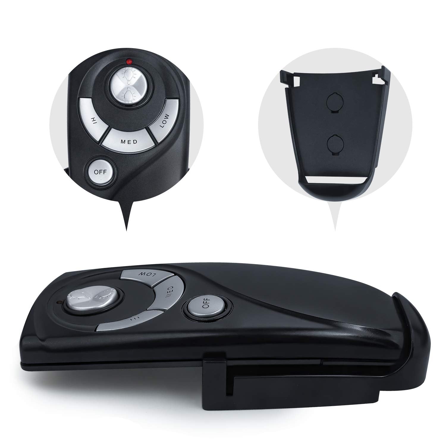 Eogifee UC7083T dip-switch compartment detail for fan pairing