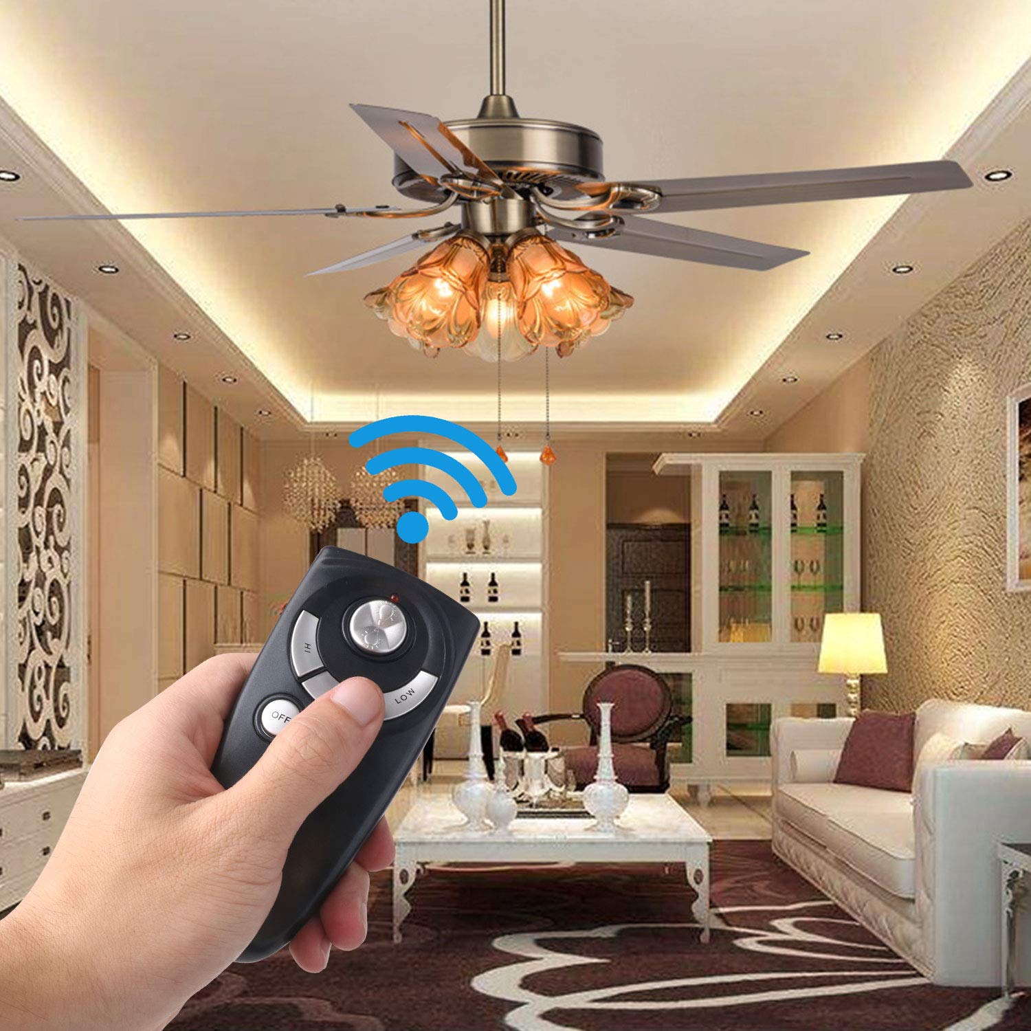 Eogifee UC7083T remote wall-mount setup ready for installation