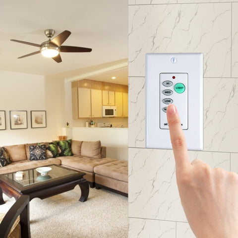 Eogifee UC9050T installation guidance image showing simple three-wire hookup