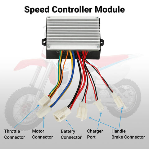 EOPOAYI Dirt Quad 500 ATV controller supports quick installation.