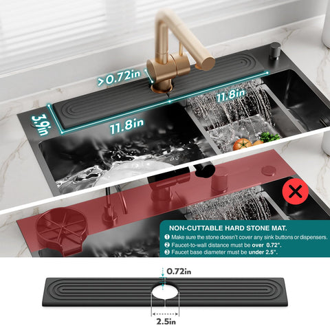 eormoe kitchen drying tray ideal for soaps, sponges, and daily counter cleanup.