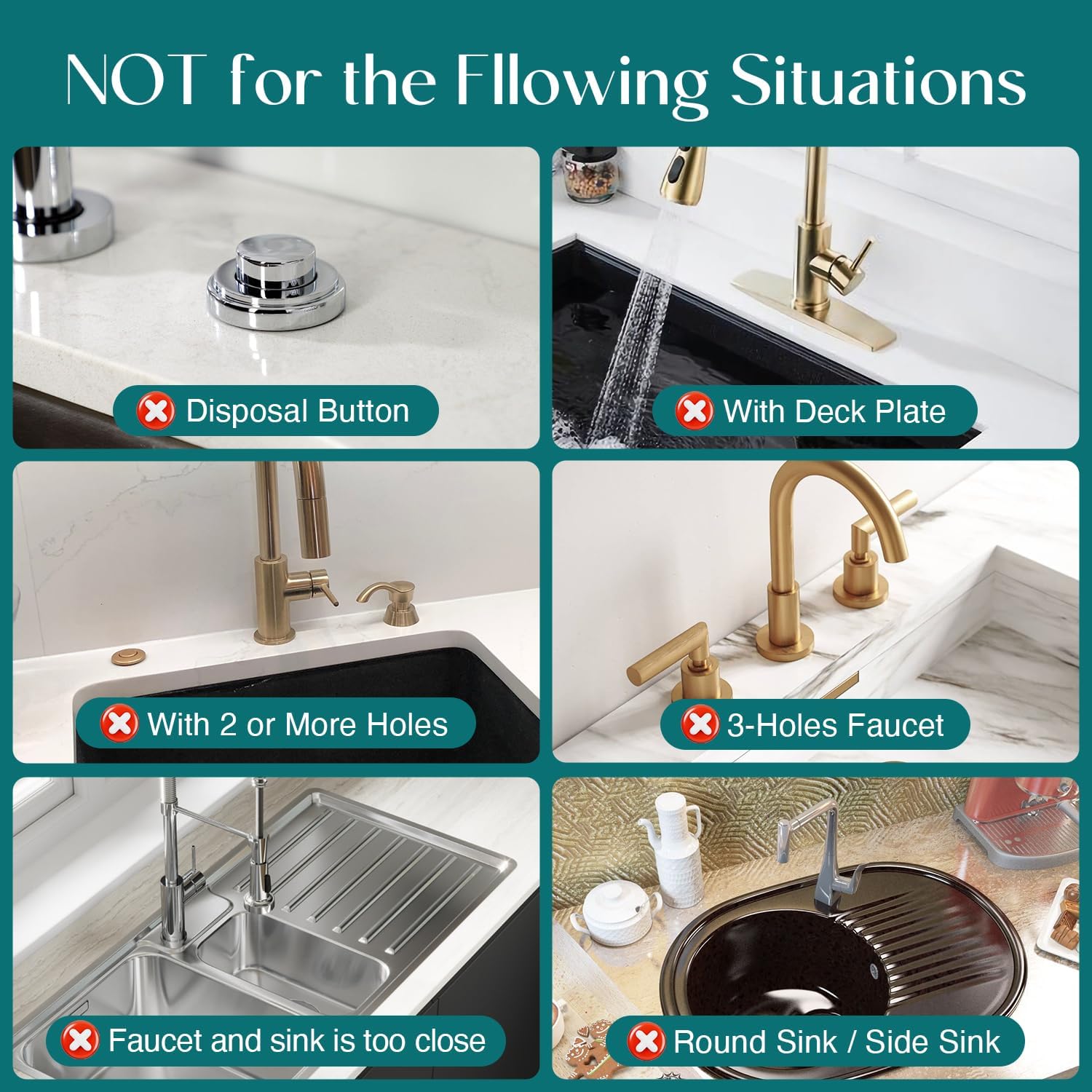 eormoe versatile tray fits kitchen, bathroom, RV, or bar spigots