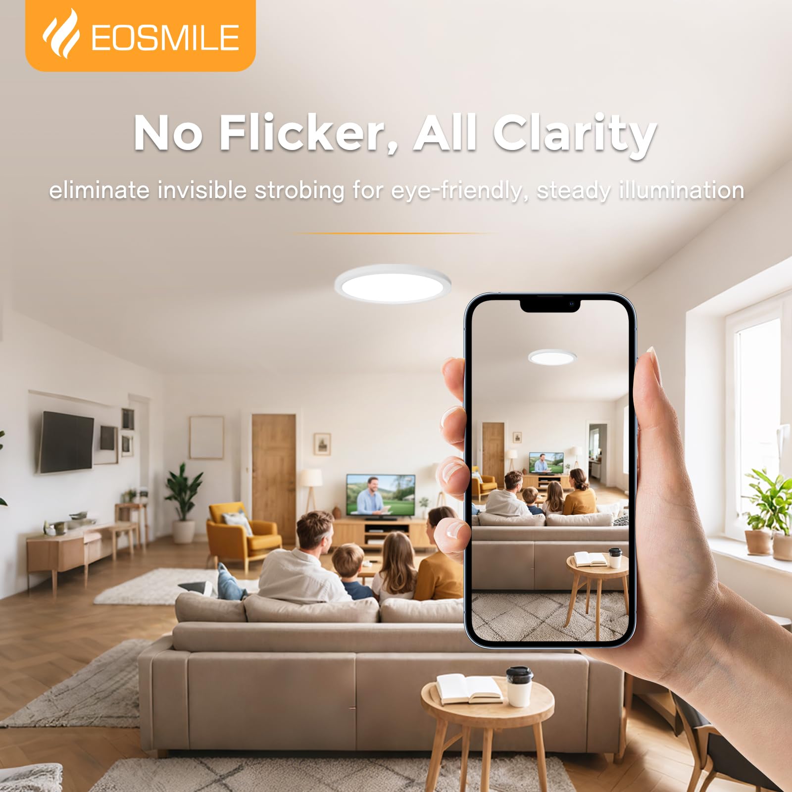EOSMILE long-life fixture up to 50,000 hours of service