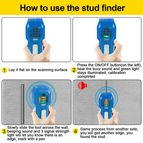 eOUTIL ST102 blue ergonomic grip for comfortable use