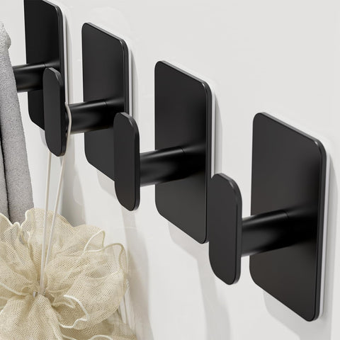 Eowihor no-drill install: peel-and-stick on tile, glass, or marble.